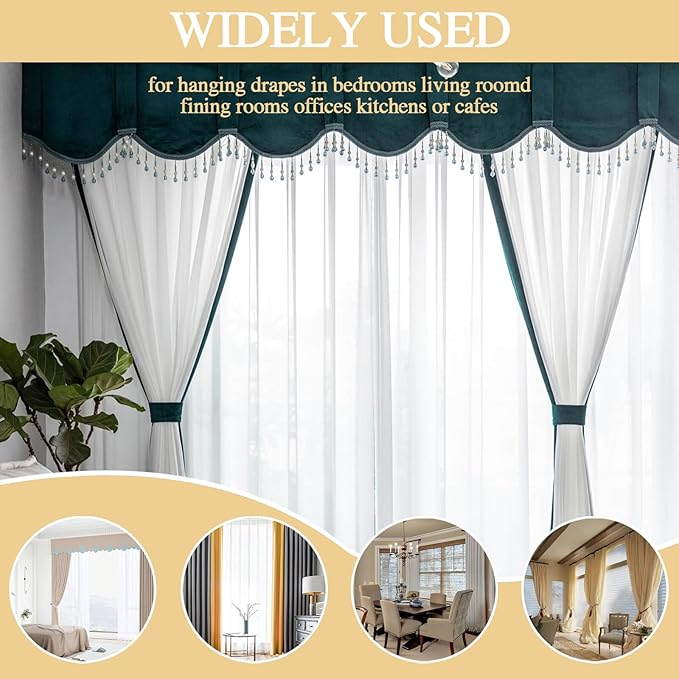 Openable Curtain Rings with Eyelet,24PCS Curtain Rings,Drapes Rings 1 in Interior Diameter,Hinge Snap-Joint Design, Fits Curtain Rods Up to 6/8 in Inches Gold TXZWJZ