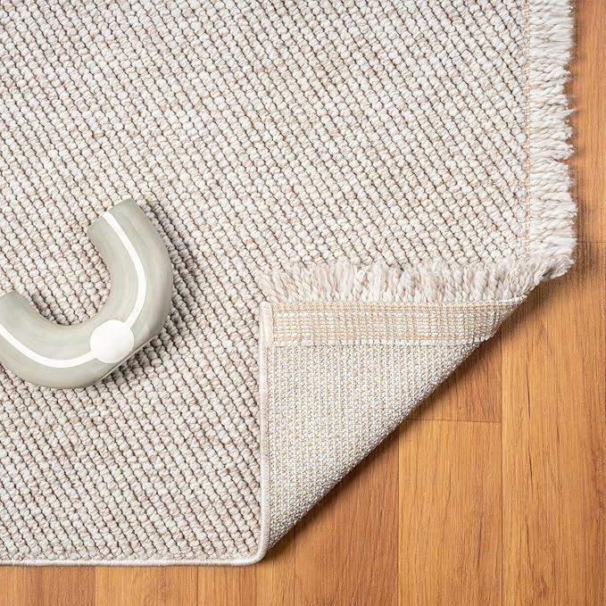 LUXE WEAVERS Stella Collection 246 Beige 8x10 Modern Abstract Area Rug