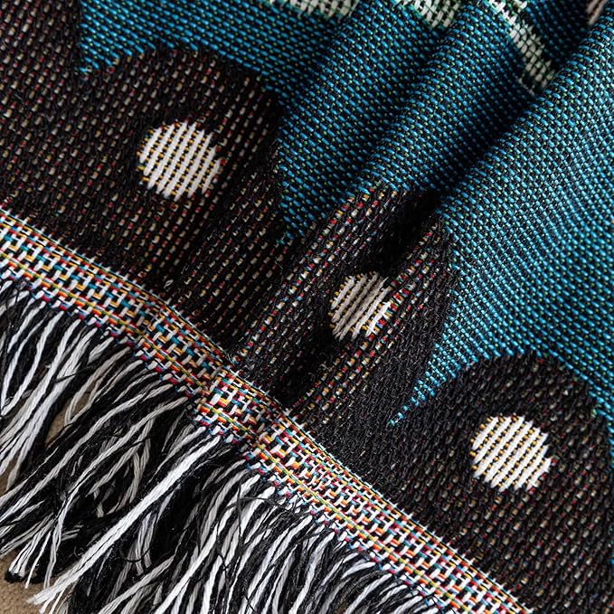 VClife Cute Couch Cover Sofa Covers for Dog, Non Slip Couch Covers for 3 Cushion Couch Sofa, Sea Fish Shark Mermaid Pattern Couch Slipcover for 3 Seater, Soft Cotton Linen Sofa Protector, 71"X134"