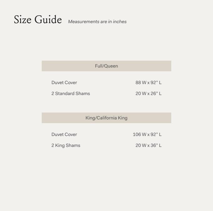 BOLL & BRANCH Signature Hemmed Duvet Set - Full/Queen, Shore - Luxury 100% Organic Cotton - 1 Duvet Cover, 2 Shams - Buttery Soft, Hidden Closures