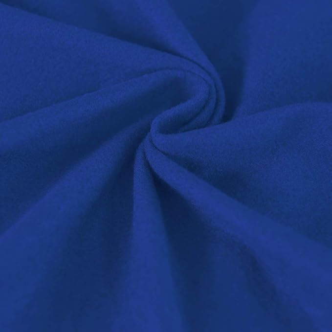 Easy-Going 2 Pieces Microfiber Stretch Sofa Slipcover – Spandex Soft Fitted Sofa Couch Cover, Washable Furniture Protector with Elastic Bottom Kids,Pet (Sofa, Classic Blue)