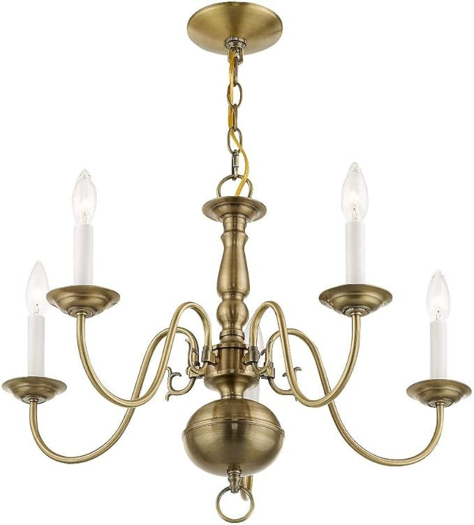 Livex Lighting 5005-01 Williamsburgh Chandelier
