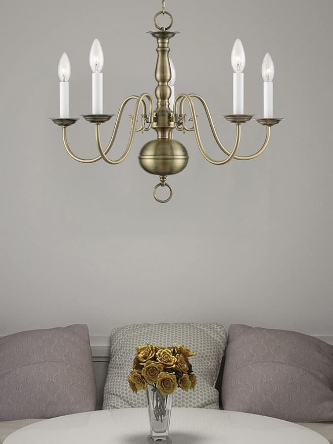 Livex Lighting 5005-60 Williamsburgh Chandelier