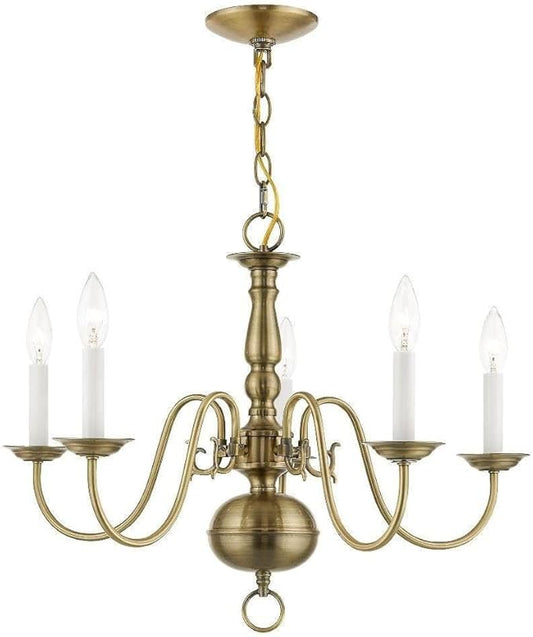 Livex Lighting 5005-01 Williamsburgh Chandelier