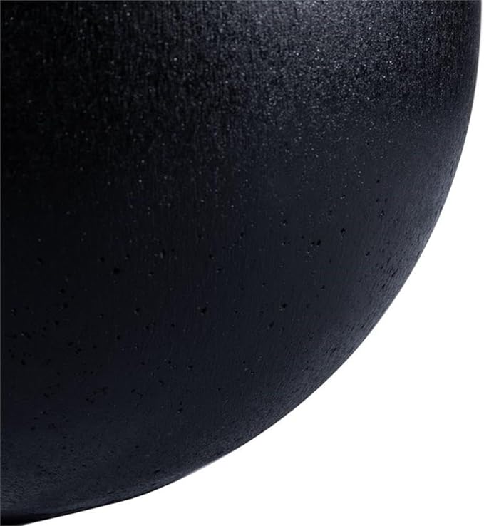 Safavieh Outdoor Collection Gerand Black Concrete Planter (Fully Assembled)