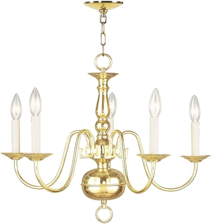 Livex Lighting 5005-07 Williamsburgh Chandelier