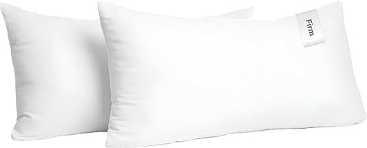 Digital Decor 100% Cotton Luxury Hotel Pillows King Size Set of 2, Cooling Hypoallergenic Down Alternative Pillows for Sleeping, Firm Support for Side & Back Sleepers, Made in USA, 36" x 20"