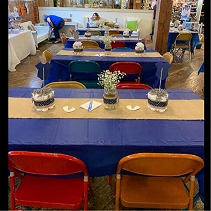 Jute Burlap Table Runner-12'' Wide x 10 Yards Long Burlap Fabric Roll Perfect for Weddings, Table-Runners, Decorations & Crafts.