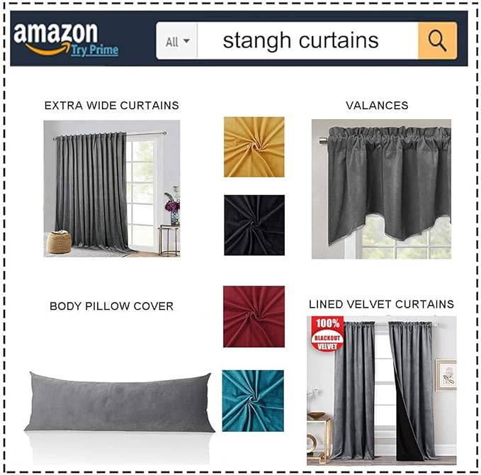 StangH Brown Curtains 96 inches for Living Room Thick Soft Velvet Blackout Energy Smart Drapery Insulating Hot & Chill for Bedroom/Dining Room/Loft, W52 x L96, 2 Panels