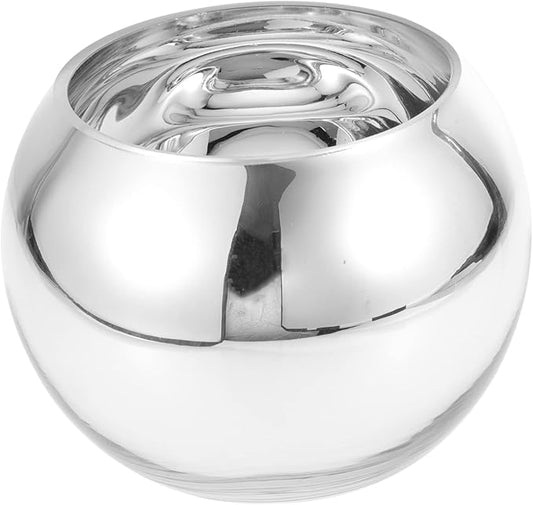 LIFKOME Glass Flower Vase Modern Chic Decorative Pot for Home Decor for Bouquets and Dried Flowers Centerpiece Holder for Spaces
