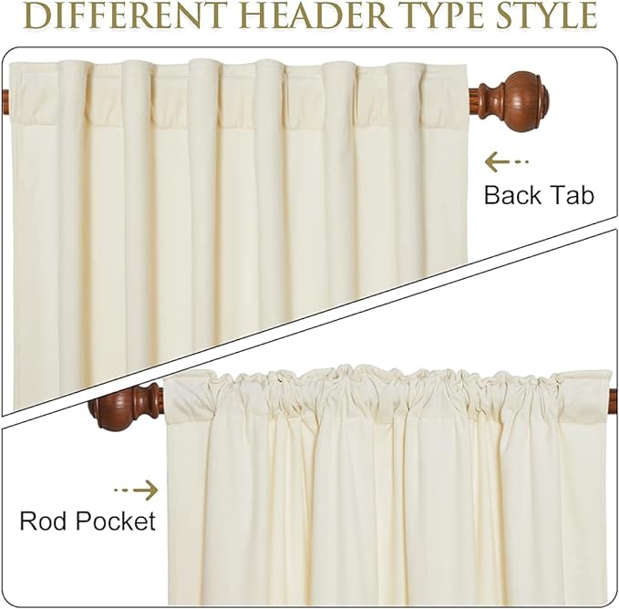 StangH Cream White Velvet Curtains-Luxury White Window Curtains 84 inches Long for Living Room Light Dimming Kids Drapes Thermal Insulated Home Decor for Bedroom/Backdrop, W52 x L84, 2 Panels, Adult