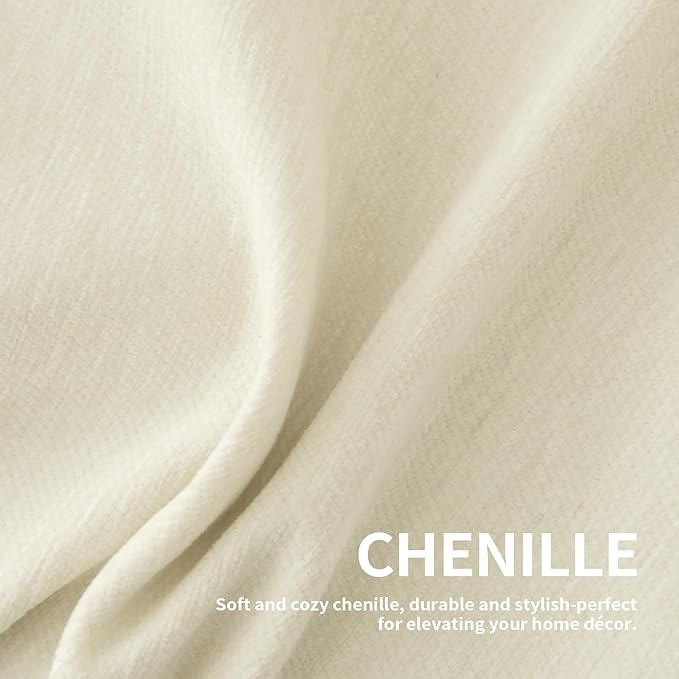 Couch Cover for Dogs, Boho Sofa Covers for 3 Cushion Couch, Chenille Sofa Slipcover for Pets Washable, L-Shape Sectional Couch Loveseat Cover Soft Throw Blankets with Tassels(71x118,Cream)