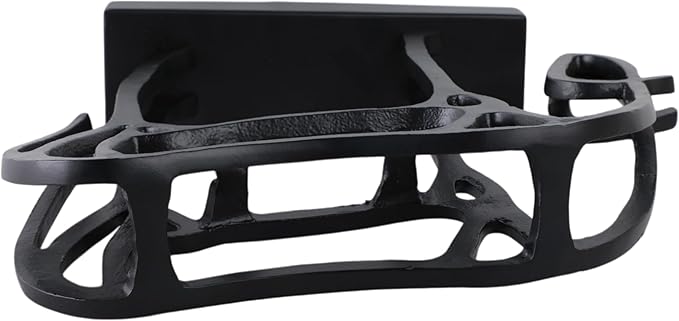 Home and Office Decorative Sculpture – Aluminum Abstract Horse Design for Bathroom, Living Room, and Coffee Table Decor – Artistic Shelf Statue That Capture Modern Minimalist Safari Beauty – 15" Black