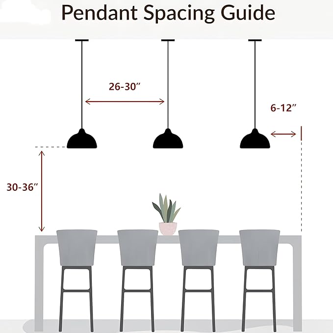 Mid Century Pendant Light Fixtures 13.78 inch, 1 - Light Ceiling Pendant Lamp with 3-Layer Metal Shade, Height Adjustable, Vintage Orange Hanging Lamp for Kitchen Island Lighting,Dining Room