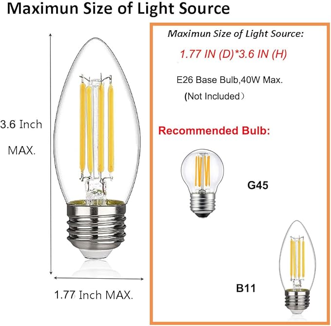 DIRYZON EUL Mid-Century Modern Wall Sconce Golden Globe Glass Wall Light for Bedroom Bathroom Set of 2