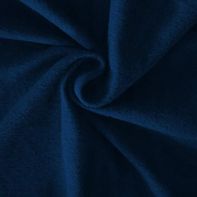 Easy-Going 2 Pieces Microfiber Stretch Sofa Slipcover – Spandex Soft Fitted Sofa Couch Cover, Washable Furniture Protector with Elastic Bottom Kids,Pet (Sofa, Navy