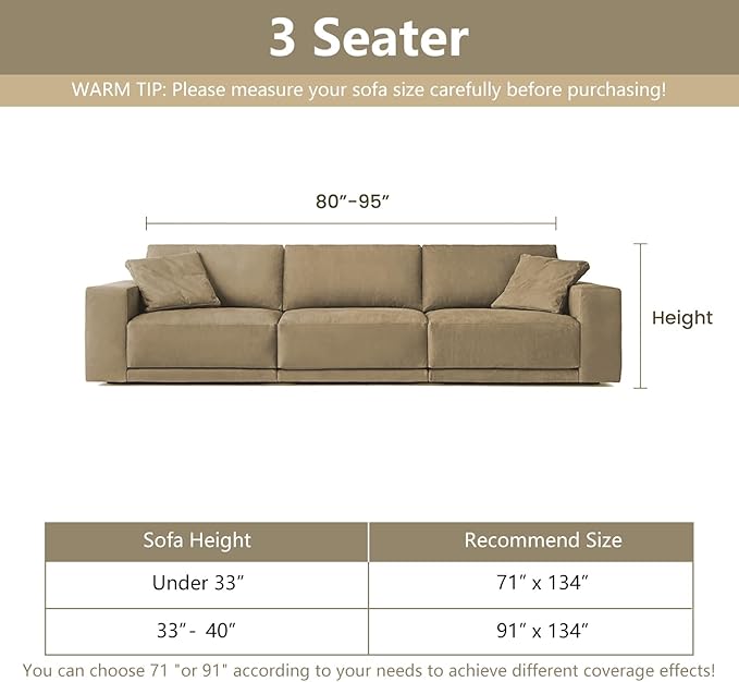 MYSKY HOME 71X134 inches Sofa Christmas Couch Cover, Sectional Sofa Covers Sofa Slipcover for 3 Cushion Couch, L Shape Couch Covers for Dog, Washable Sofa Blanket, Furniture Protector, Gift Pattern