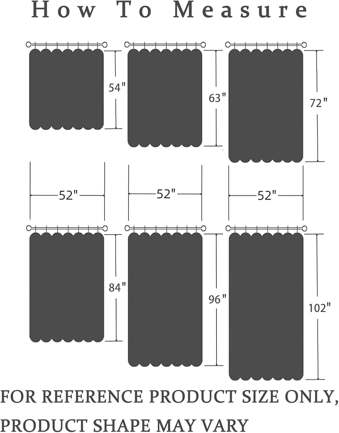 Boho Curtains Geometric Light Filtering Semi-Blackout Window Curtains 96 Inches Long Rod Pocket Drapes for Living Room 2 Panels-Black Totem