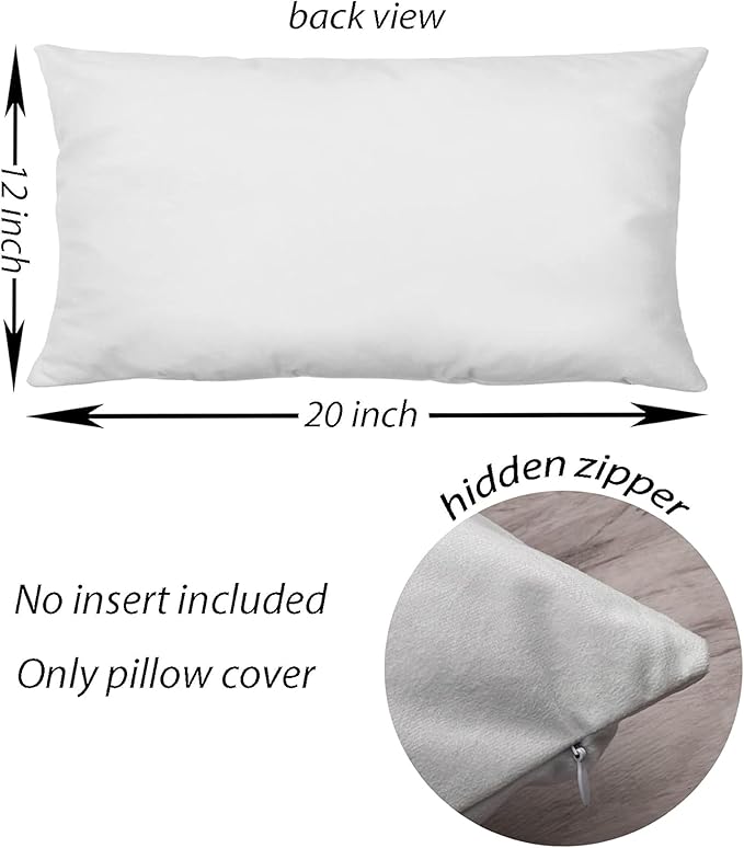 KEUSPI Navy Blue Christmas Decorations Christmases Tree Pillow Covers 12x20,Blue Christmas Decor Trees Xmas Pillow Cases Cushion Covers,Xams Christmases Decor Pillow Covers for Bedroom