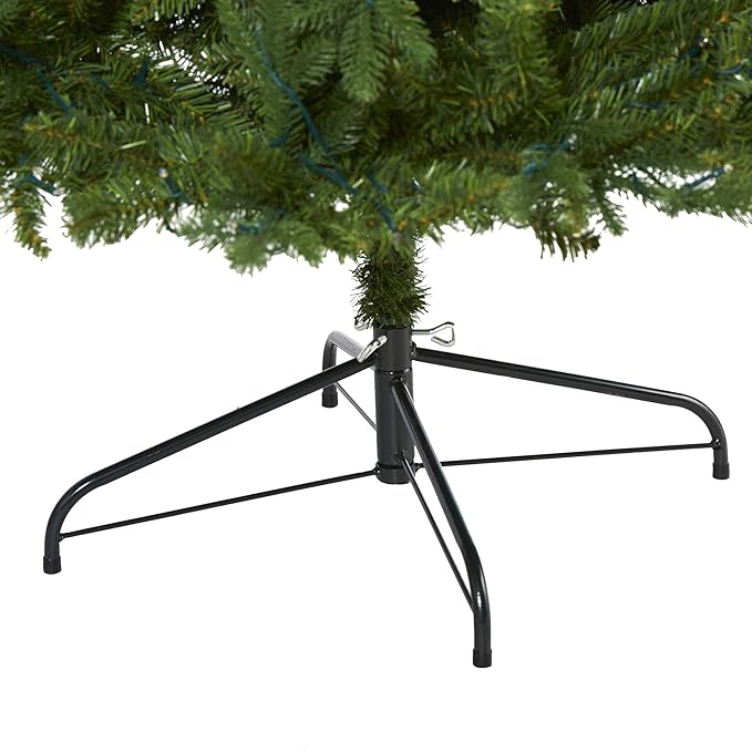 Nearly Natural 7ft. New Hampshire Fir Artificial Christmas Tree with 450 Clear LED Lights