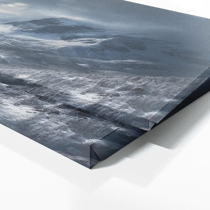 Sense Canvas Scandinavian Rugged Majesty 66 Canvas Art - Home Decor Wall Art Print Poster Painting X-Large 60x24 / 0.75"