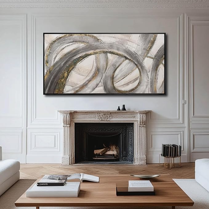 VAYIMDH Modern Abstract Wall Art Textured Wall Decor 36"x70" Artwork for Living Room, Bedroom, Office, Dining Room, Hallway