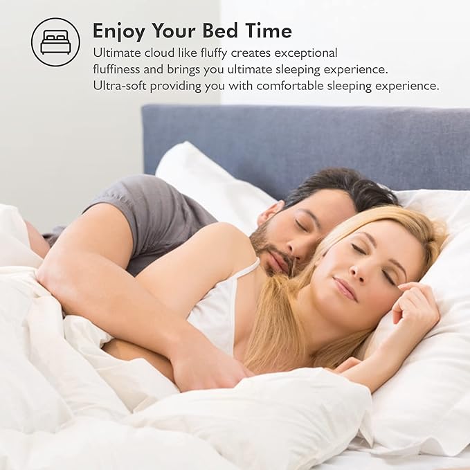 Luxurious King/California King Goose Down Comforter, Unique Black Pinch Pleat, 600 Thread Count, 100% Egyptian Cotton Cover, 75 Oz Fill Weight, 750 Fill Power