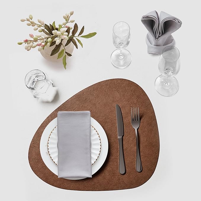 BALCONY & FALCON Cotton Cloth Napkins 12 Pack Gray Square Soft Absorbent Washable 20 x 20 inches Napkins for Restaurant Weddings Holidays Family Dinners Hotels Gatherings