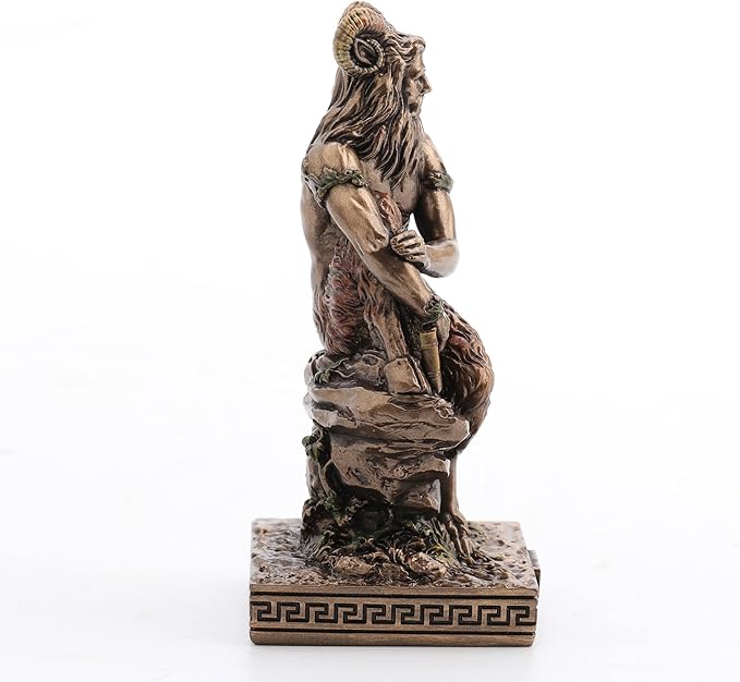 Veronese Design Pan Greek God of The Wild Resin Hand Painted Miniature Figurine