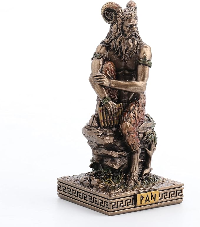 Veronese Design Pan Greek God of The Wild Resin Hand Painted Miniature Figurine