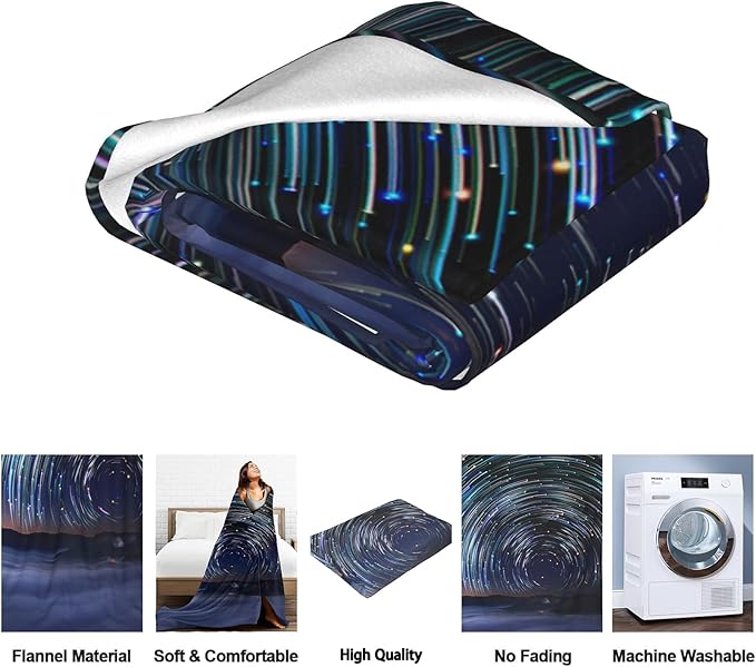 Camping Adventure Blanket Gifts for Women Girls Kids, Soft Warm Lightweight Flannel Tent Compass Lantern Throw Blankets for Bedroom Living Room Home Sofa Home Decor 60" x 80"