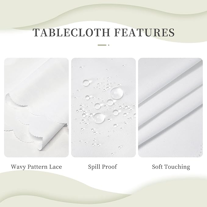 Watercolor Flower Tablecloth Aesthetic Floral Rectangle Tablecloth Floral Botanical Style Table Cover 54×72 Inch Washable Table Cloth for Kitchen Dining Room Party Decoration
