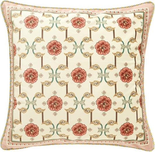 patdrea Velvet Euro Sham Decorative Throw Pillow Covers Set Soft Durable Pillowcase for Couch Bedroom Car 1 PCS