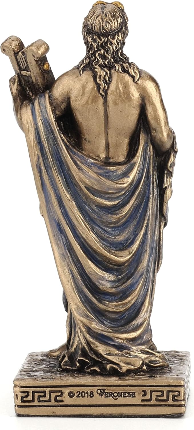 Veronese Design Greek Gods Miniature Figurine (Apollo, Bronze)