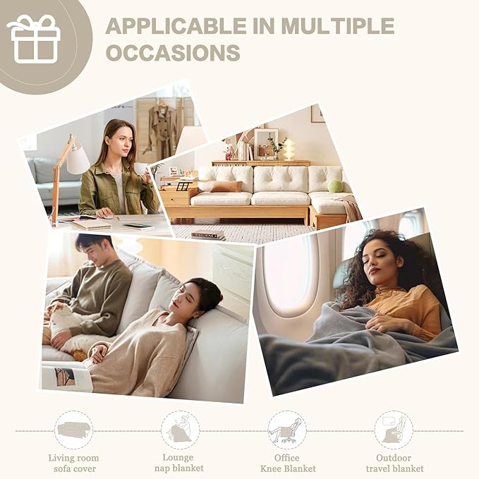 DREAMINGO Thickened Chenille Couch Cover 71x134 Inch Washable 3-Seater Sofa Covers Living Room Sectional Couch Slipcovers Modern Furniture Protector with Tassel, Beige