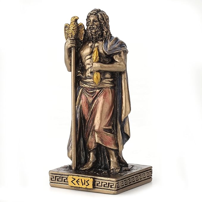 Veronese Design Zeus The God of The Sky Miniature Figurine