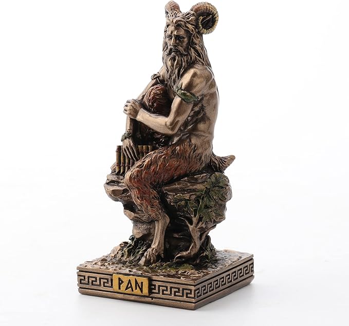 Veronese Design Pan Greek God of The Wild Resin Hand Painted Miniature Figurine