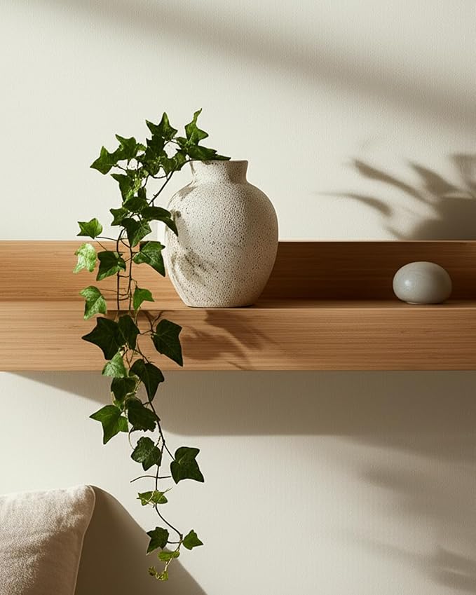 6.1 Inch White Ink Dot Vase, Rustic Ceramic Vase for Home Decor, Farmhouse Decorative Flower Vase for Living Room,Entryway, Table Centerpiece, Perfect for Pampas Grass, Eucalyptus