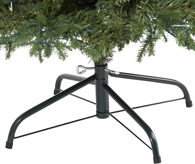 Nearly Natural 5ft. Vermont Fir Artificial Christmas Tree with 150 Clear LED Lights