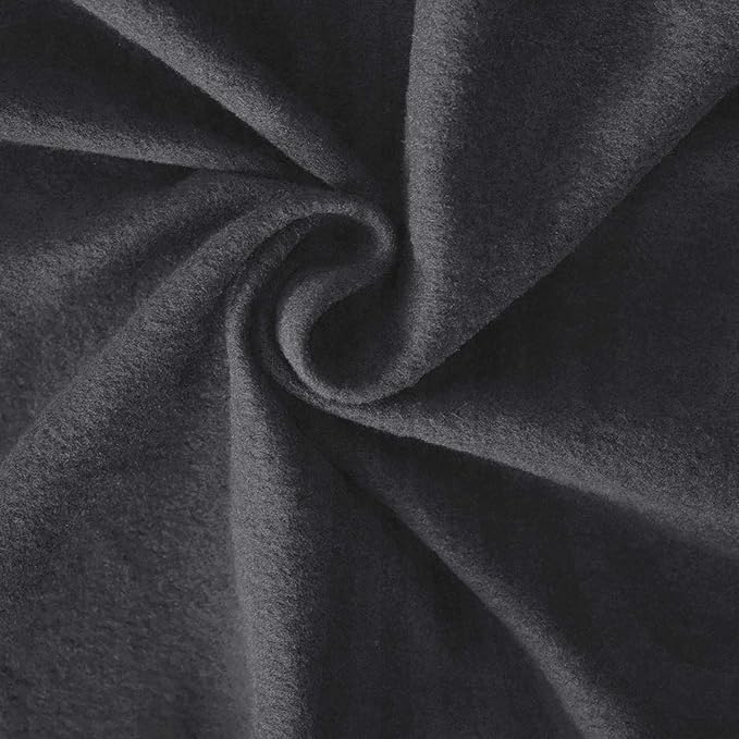 Easy-Going 2 Pieces Microfiber Stretch Sofa Slipcover – Spandex Soft Fitted Sofa Couch Cover, Washable Furniture Protector with Elastic Bottom Kids,Pet (Sofa, Dark Gray