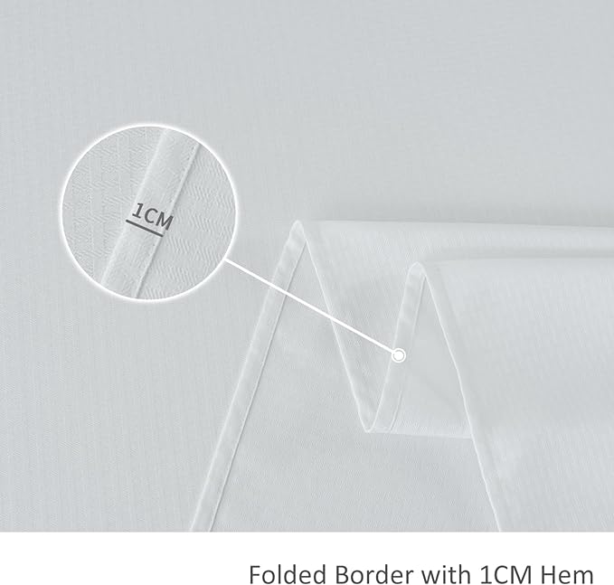 maxmill Square Tablecloth Water Resistance Antiwrinkle Spill Proof Weaved Texture Table Cloth, Decorative Fabric Table Cover for Banquet Parties Event Holiday Dinner, 70 x 70 Inch, White