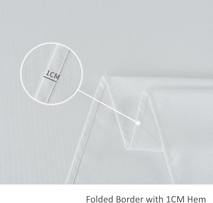 maxmill Square Jacquard Tablecloth Waterproof Spillproof Wrinkle Resistant Soft Weaved Design Table Cloth for Dinner and Party Washable Fabric Cover, Indoor and Outdoor Use, 60 x 60 Inch, White