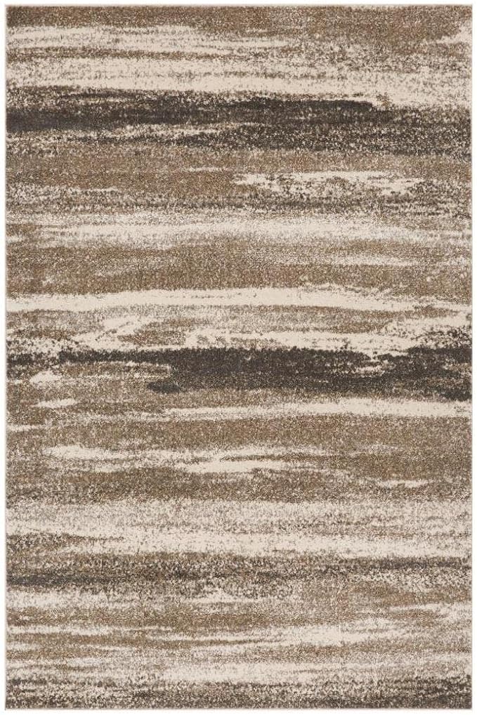 LUXE WEAVERS Lagos Collection 7501 Beige 8x10 Abstract Area Rug