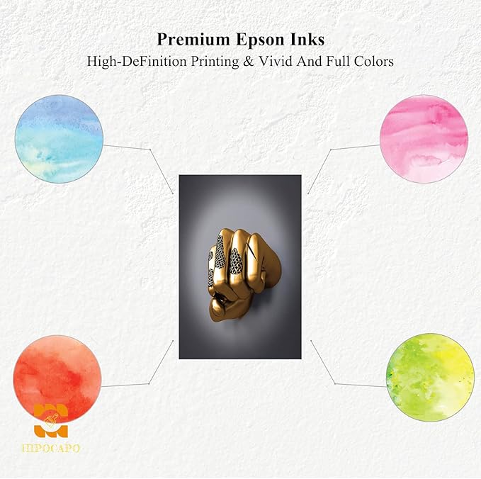 3D Wall Art - Abstract 3D Metal Effect Canvas Wall Art, 3D Modern Large Wall Art for Office, Golden Boxer Gesture 3D Art Wall Decor for Modern Bedroom Decor Framed 12”x18”x1Pcs
