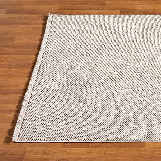 LUXE WEAVERS Stella Collection 246 Beige 6x9 Modern Abstract Area Rug
