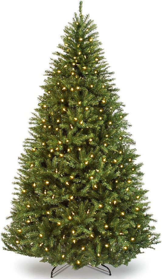 Best Choice Products Douglas Fir Christmas Tree, 12ft Pre-lit Artificial Full Fir Lighted Holiday Decoration w/Warm White Lights, Metal Stand