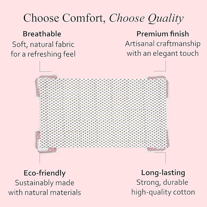CPC Rosette Bloom Tablecloth 100% Cotton 72x140 Inch Indian Block Print Rectangle Table Cover, Table Cloth for Gifting in Weddings, Halloween, Fall, Christmas, Thanksgiving