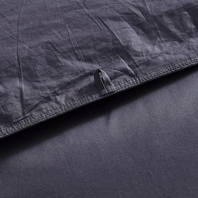 Luxurious King/California King Goose Down Comforter, Unique Gray Solid, 600 Thread Count, 100% Egyptian Cotton Cover, 75 Oz Fill Weight, 750 Fill Power