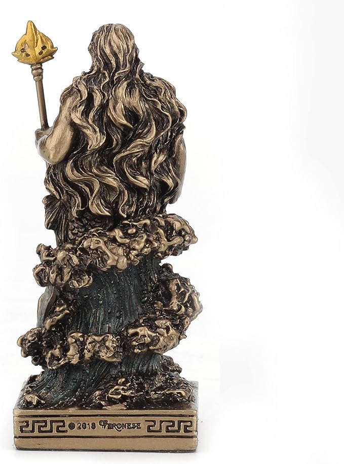 Veronese Design Poseidon God of The Sea Miniature Figurine