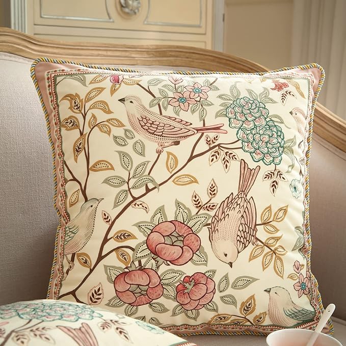 patdrea Velvet Euro Sham Decorative Throw Pillow Covers Set Soft Durable Cushion Cases Pillowcase for Couch Bedroom Car